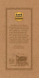 Cafe Fanny Granola Organic Granola Flaxseed