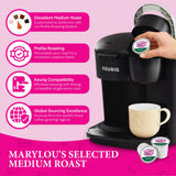 Marylou’s Coffee - Famous Decaf Blend Gourmet Coffee, Delightful Medium Roast Coffee, Compatible with Keurig® Coffee Maker, 1 Count (12 Single Serve
