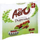 Aero Peppermint Bubbly Bar Multipack 4 x 27g - Pack of 2