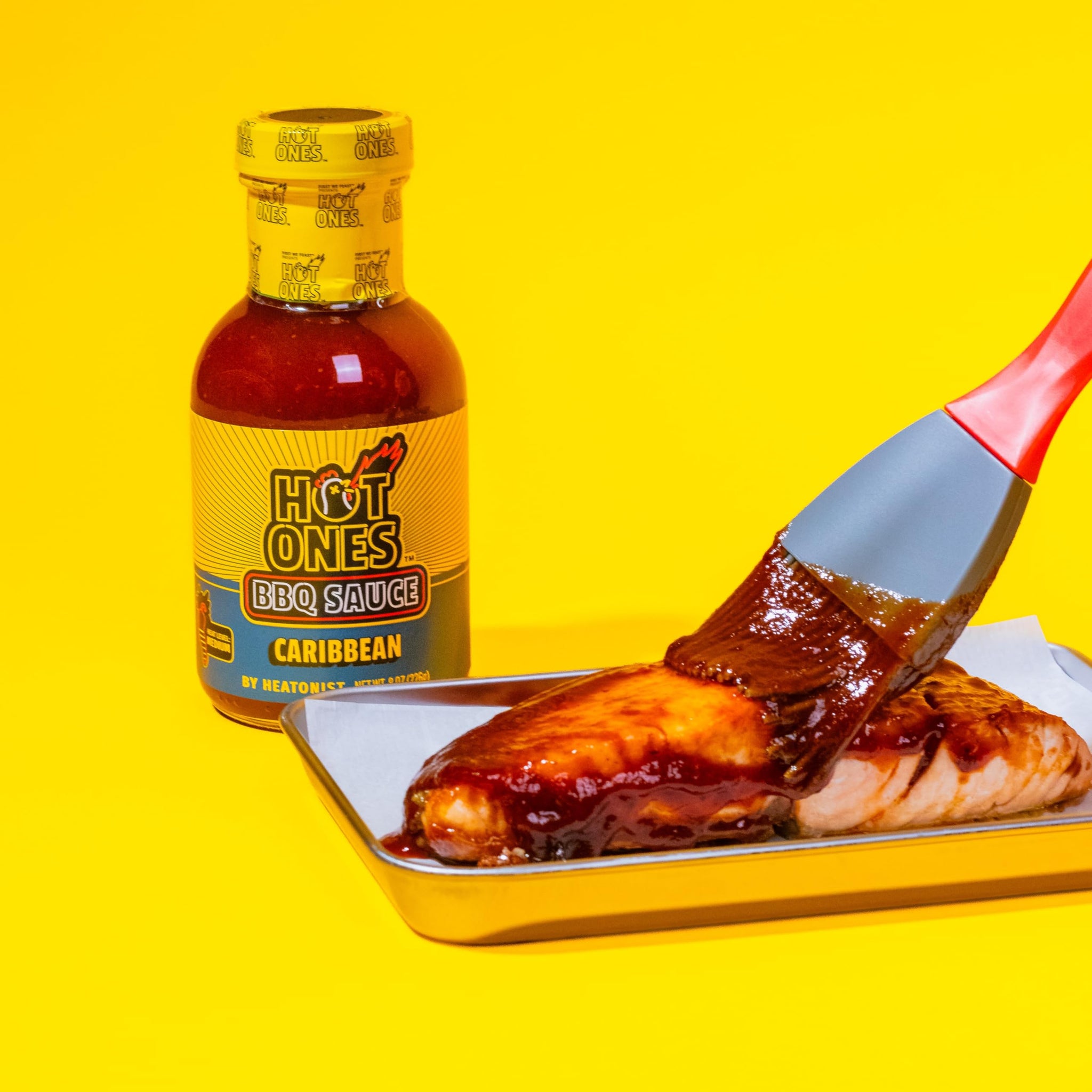 Hot Ones BBQ Sauce Trio - Variety Pack - Gift Set - Caribbean, Hot Honey, Smoked Serrano