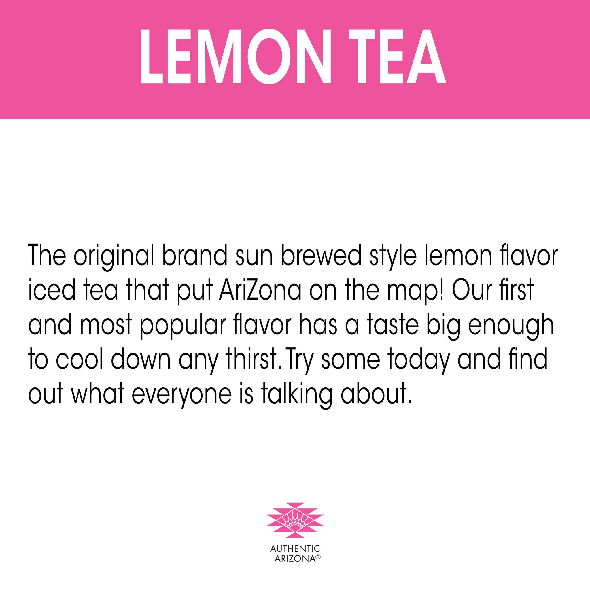 AriZona Lemon Tea - Big Can, 22 Fl Oz (Pack of 24)