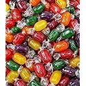 Assorted Hard Candy Fruit Barrels - 1 lb Bulk Individually Wrapped Orange, Cherry, Apple, Lemon, Grape Fresh and Sweet