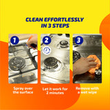KH-7 KH7 Total Cleaner Lemon Breeze Multipurpose Cleaning Spray - Fresh Lemon Scent All-Purpose Cleaner for Home, Kitchen & Appliances | Powerful