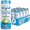 C2O Original Coconut Water, 17.5 Fl Oz (Pack of 12)