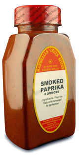 SMOKED SWEET PAPRIKA PACKED IN LARGE JARS, spices, herbs, seasonings