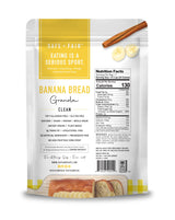 Safe + Fair Banana Bread Granola - Allergen-Free with Whole & Ancient Grains - Gluten-Free, Plant-Based, Non-GMO, No Artificial Ingredients - Perfect