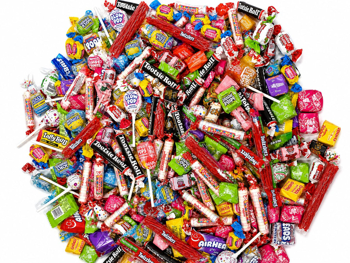 Snackadilly Candy Variety Pack - Assorted Candy Party Mix - 4 LB Bag - Sweets Assortment - Bulk Individually Wrapped - Pinata Candies - Super Sweet