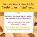 Simple Mills Soft Baked Dark Chocolate Almond Flour Bars, 5 ct, 1.19 oz each