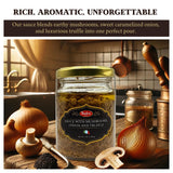 Rudca Food Italian Gourmet Truffle Sauces & Spreads - 100% Natural Truffle Condiment for Pasta, Risotto, Meats & Bruschetta - Authentic Italian Taste