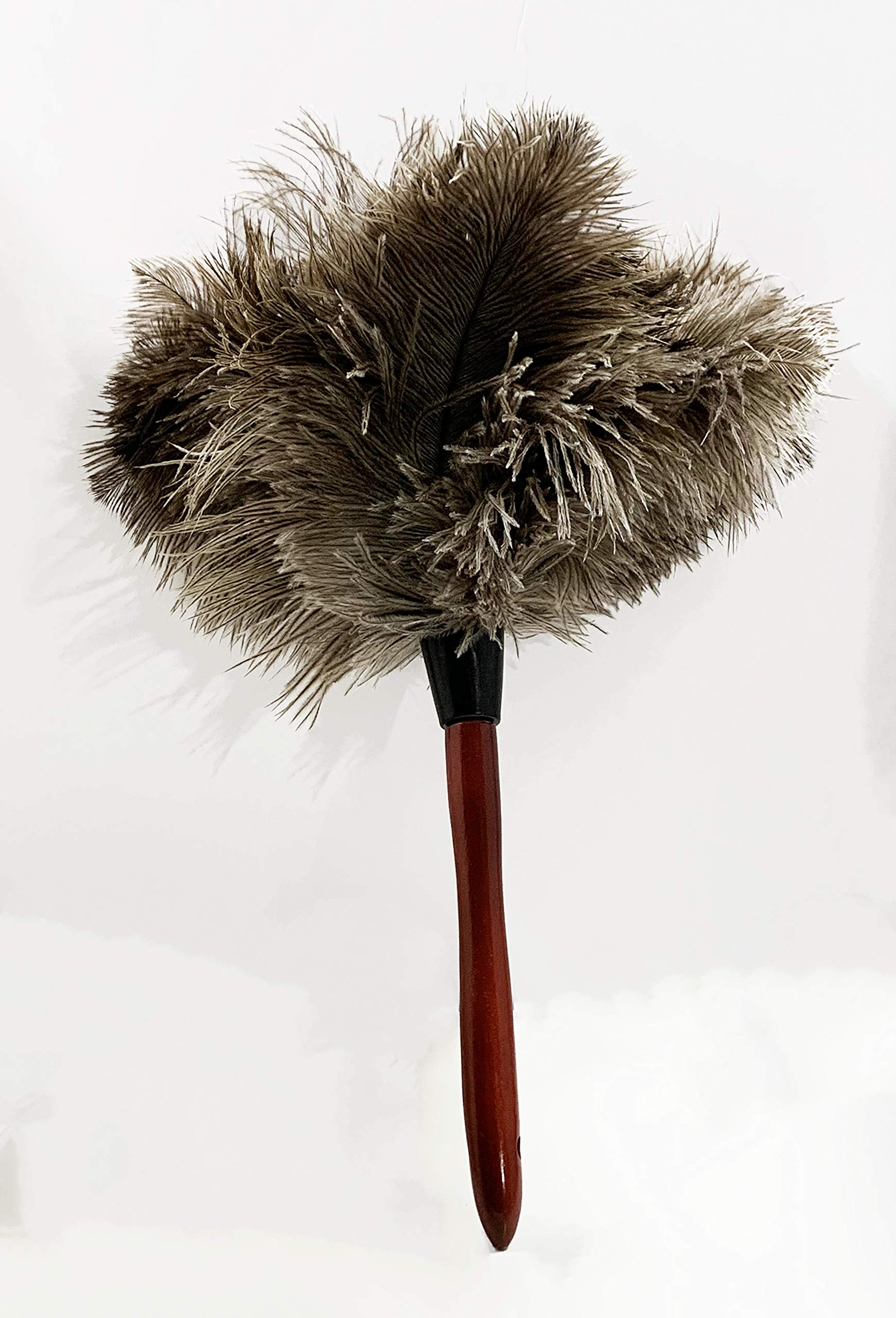 AAYU Premium 14.5" Feather Duster for Home | Natural Duster for Cleaning and Feather Moping | Eco Friendly | Genuine Ostrich Feather Duster