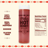 Mike's Hot Honey, Extra Hot, America's #1 Brand of Hot Honey, Spicy Honey Infused with Chili Peppers, Gluten-Free, Paleo-Friendly, Sweet Heat, Perfect