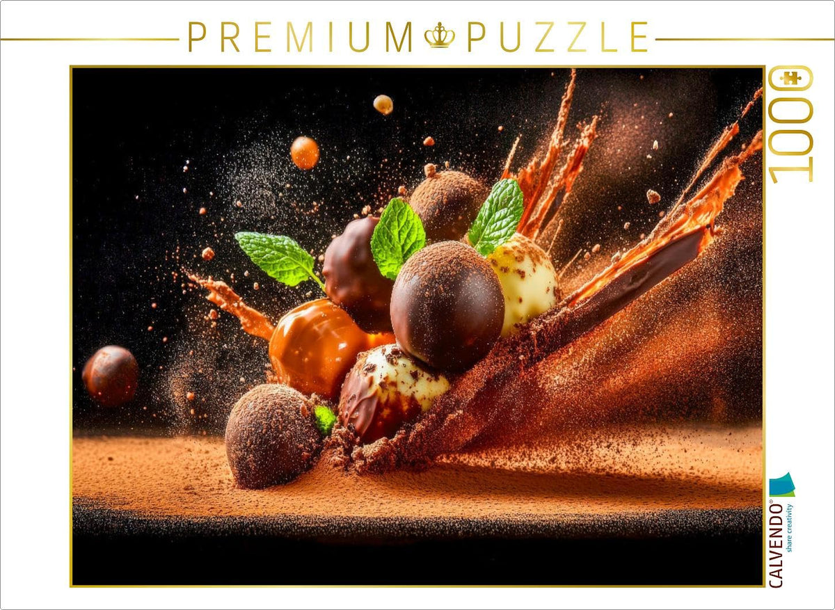 CALVENDO Puzzle Pralines and Chocolate | Size