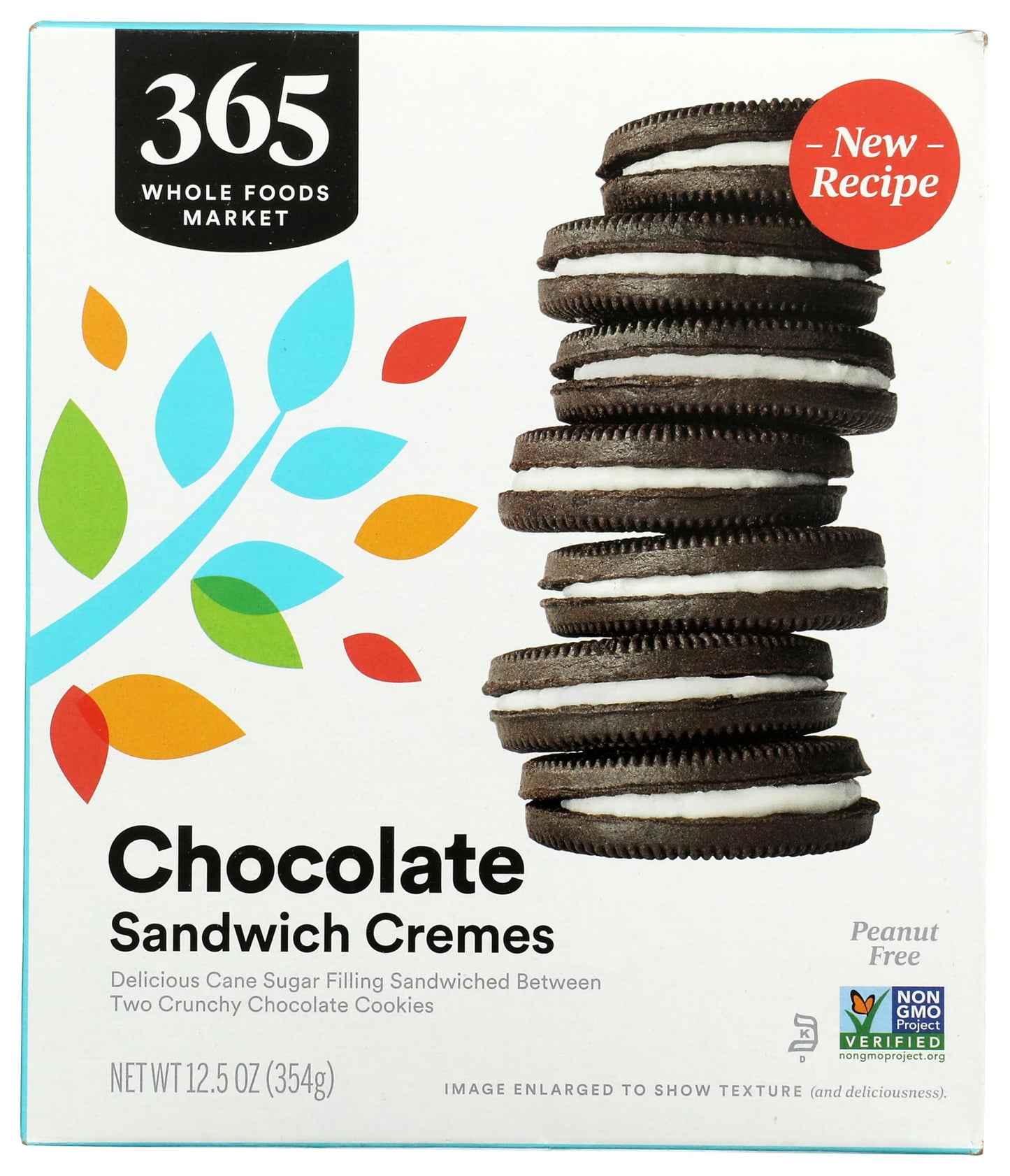 365 by Whole Foods Market Chocolate Sandwich Creme Cookie, 12.5 OZ