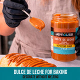 Jeynuuss Dulce de Leche Caramel Spread 2.5 LB (40 oz) - Repostero Thick Arequipe Cajeta for Cake Filling, Pastry & Piping Bag - Bake Stable, No Palm