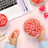 Kervan Candy Bebeto Watermelon Rings - Fruity, Soft, Sweet & Sour Gummy Candy Bulk for Kids, Gift Snacks and Parties - Watermelon Ring Gummies Big