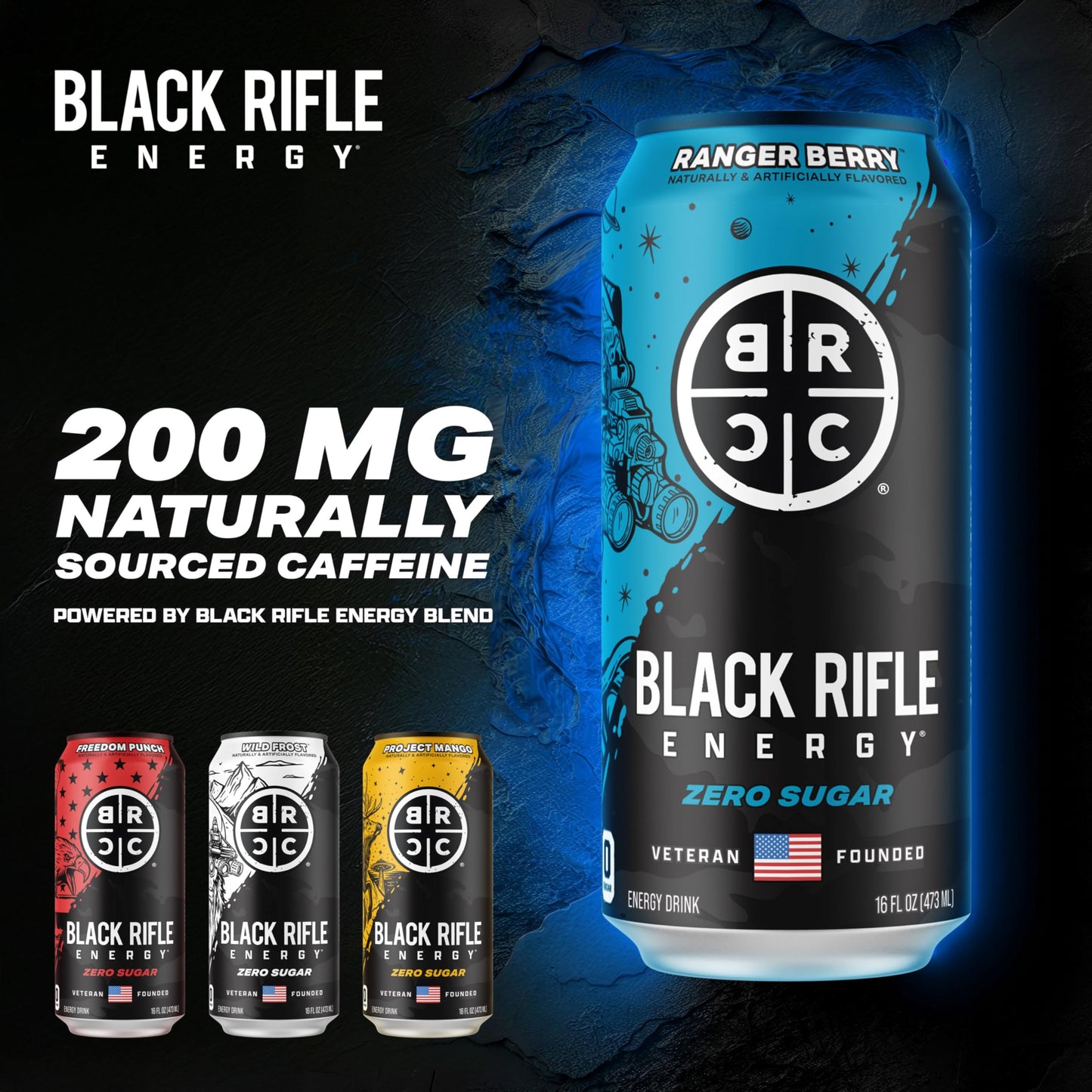 Black Rifle Coffee Company Ranger Berry, 16 oz, 12 ct