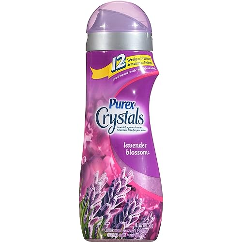 Purex Crystals In-Wash Fragrance Booster, Lavender Blossom, 18 Ounce