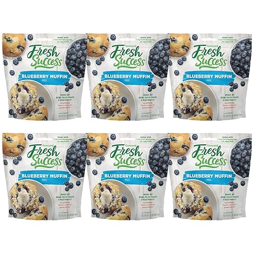 Concord BLUEBERRY Muffin Mix - 6 (SIX) 15oz Boxes