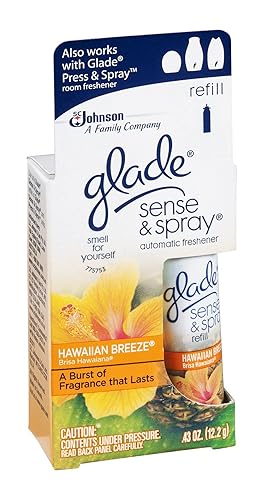 Glade Sense & Spray Refills, Hawaiian Breeze (Pack of 10)
