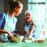 Native Vanilla - Organic Vanilla Flavor Non Alcoholic - 4 Fl Oz - Perfect for Cooking and Baking, and Dessert Crafting