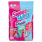 SweeTARTS Ropes Candy, Variety Mix, Cherry Punch, Twisted Rainbow Punch, Tangy Strawberry, Soft and Chewy, 15 oz