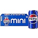 Pepsi Soda, 7.5 Ounce Mini Cans, (10 Pack) (Packaging May Vary)