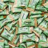 Ginger Candy Chews for Nausea Relief 1 lb - 100% Natural Original Flavor, Individually Wrapped, Bulk