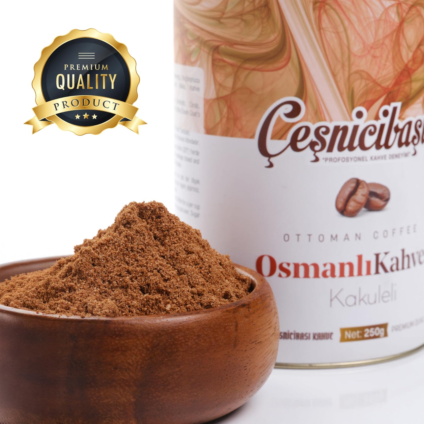 Turkish Ground Coffee, 8.8 oz (250 g) (Ottoman-Coffee)