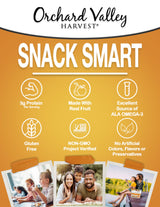 Orchard Valley Harvest Omega-3 Mix, 1 Ounce Bags (Pack of 15), Walnuts, Cranberries, Almonds, and Pistachios, Gluten Free, Non-GMO, No Artificial