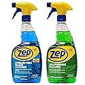Zep All-Purpose Cleaner 32 oz (1 Unit) and Zep Streak-Free Glass Cleaner 32 oz (1 Unit) ECBD050 - All-Purpose Surface Cleaner and Streak-Free Glass