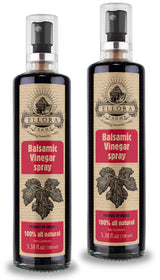 Ellora Farms, Balsamic Vinegar in glass spray bottle, Clog-free, Single Origin Greece, all-natural, 3.38 oz, Pack of 2