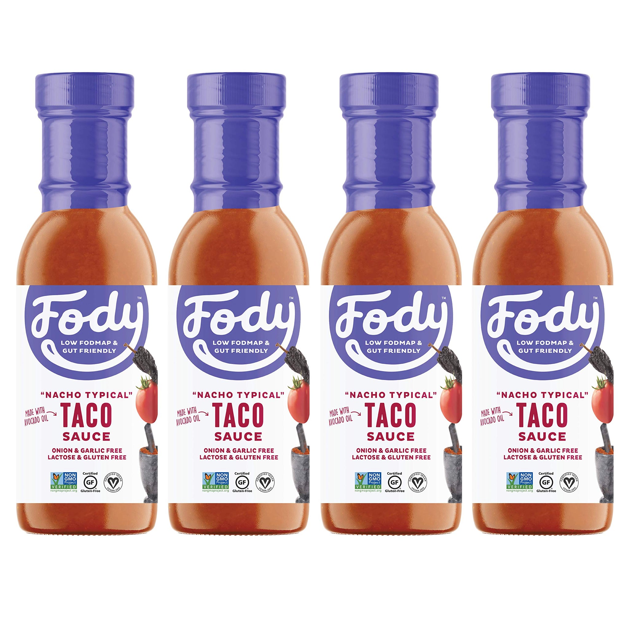 Fody Food Company Nacho Typical Taco Sauce, 8.5 OZ