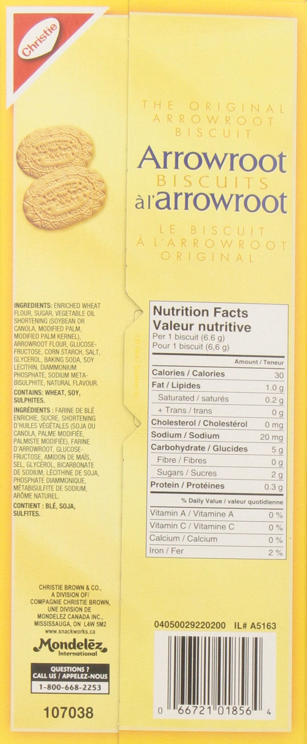 Mr. Christie's Arrowroot Biscuits, 1.40-Kilogram