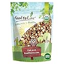 Food to Live Organic Keto Raw Nuts Mix, 8 Ounces - Snack Contains Non-GMO Brazil Nuts, Pecans, Walnuts, Hazelnuts & Macadamia Nuts, Low Carb Vegan