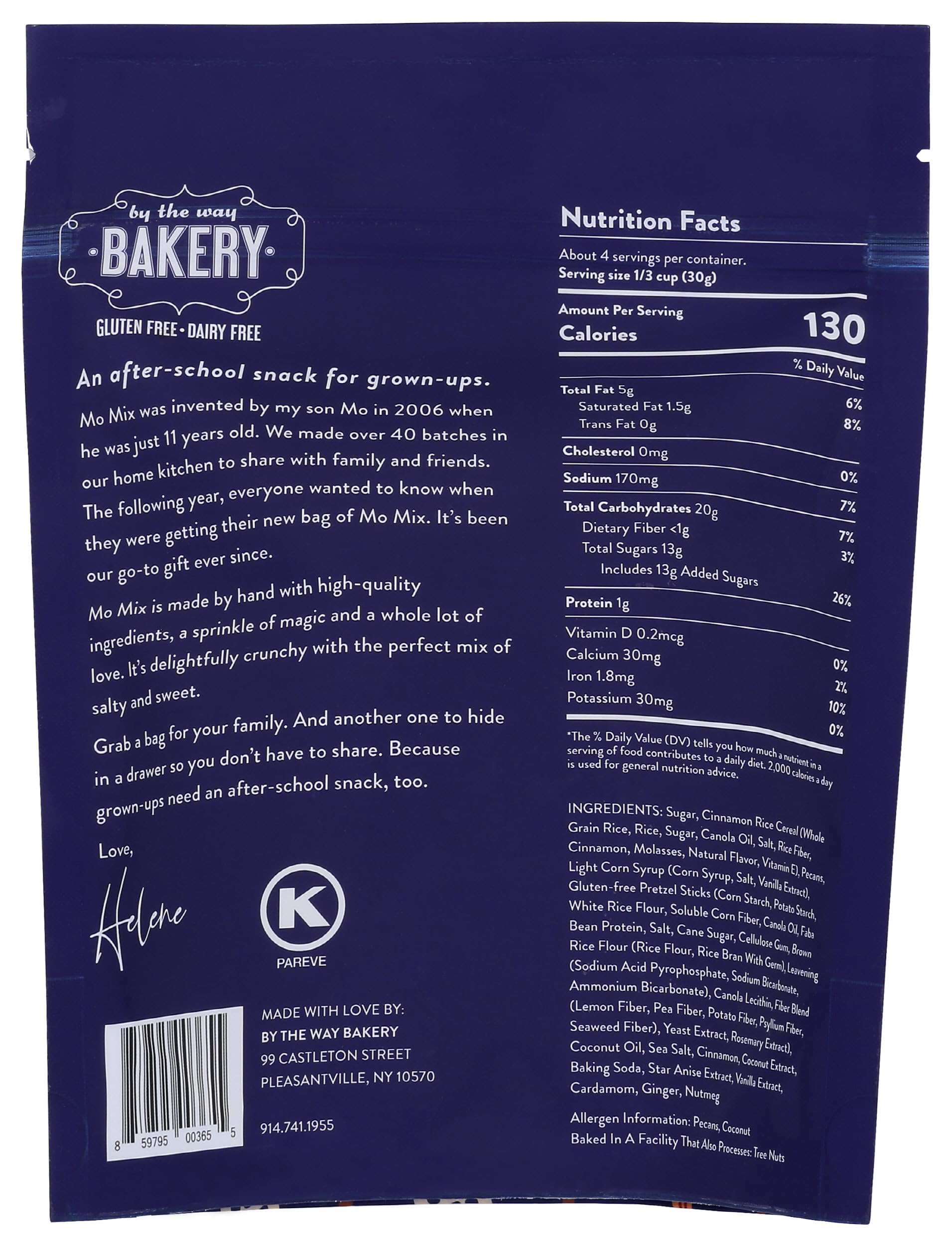 By the Way Bakery Chai Pecan Mo Mix, 4 OZ