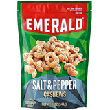 Emerald Salt & Pepper Cashews 5 oz (2 Pack)