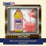 Goodman's Natural Strawberry Extract - Gluten-Free, Non-GMO, Kosher, Low Carb & Low Calorie, Low Alcohol, No Artificial Color, No Animal Products, No