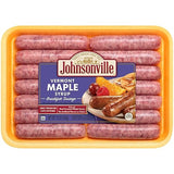 Johnsonville Vermont Maple Syrup Breakfast Sausage, 14 Links, 12 oz (Fresh)