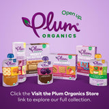 Plum Organics Teensy Snacks Soft Fruit Snacks - Mixed Berry - 0.35 oz Bags (Pack of 5) - Organic Toddler Food Fruit Snacks
