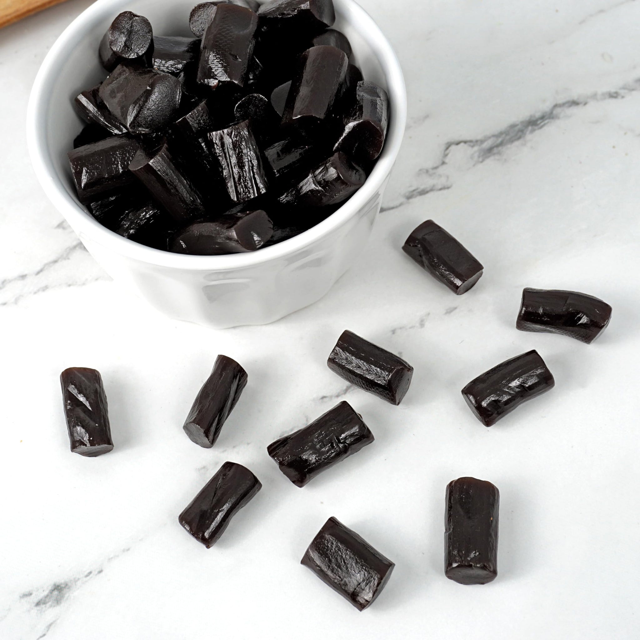 Finnska Sugar Free Black Licorice, 1 Pound Bulk Bag, Sugar Free Candy, Soft Chewy Licorice