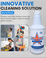 Bring It On Cleaner Hard Water Stain Remover 16 oz | Glass, Soap Scum Remover for Shower Glass, Fiberglass, Windows, Tile and Grout Cleaner
