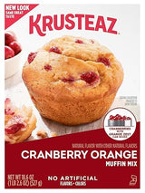 Krusteaz Cranberry Orange Muffin Mix, 18.6 OZ (Pack of 3)