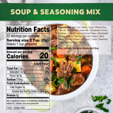 Osem Beef Flavored Soup & Seasoning Mix - Powder Broth Base, Perfect for Soups, Sauces, Stews, Rice, Gravy, and More , Rich Savory Flavor Enhancer