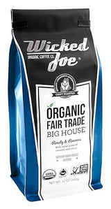 Wicked Joe Coffee Big House Ground, 12 oz, Blue