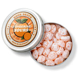 Sour Drops - Small Batch Fruit Sours - Tangerine, Watermelon, Blue Raspberry - No Artificial Dyes, Vegan & Gluten Free - 3 Gift Tins (100g Each)