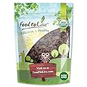 Food to Live California Organic Raisins, 2 Pounds - Thompson Seedless Select, Sun-Dried, Non-GMO, Kosher, Unsulphured, Bulk, No Oil Added