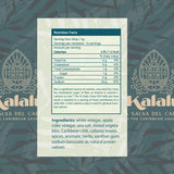 Kalalu Caribbean Hot Sauce Gift Set by Chiletico - 4-Pack Sampler (Mild, Medium, Hot, Extra Hot) - Authentic Costa Rican Flavors - 4.9 oz Each - Total