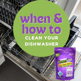 Powerizer Dishwasher Machine Cleaner Pods, 12 Count | Deep Clean Your Dishwasher Machine | Removes Odor & Buildup | Eco-Friendly, Biobased, Non-Toxic