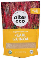 Alter Eco Organic Heirloom Pearl Quinoa, 22 OZ