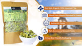 Organic Greek Mountain Tea Premium Quality from Mount Olympus Handpicked and Air-Dried (sideritis scardica) 40g (1.41oz) approx 60 Cups in DoyPack